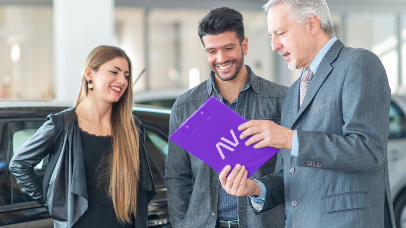 Apresentação de proposta em concessionária de veículos